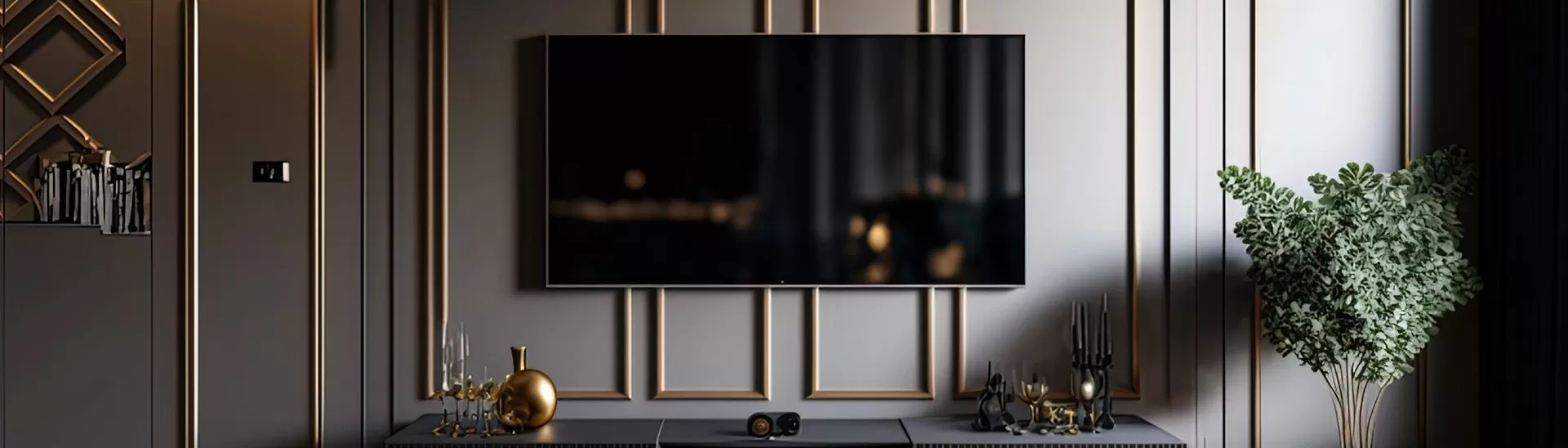 Modern TV Panel Design Ideas for Living Room and Hall